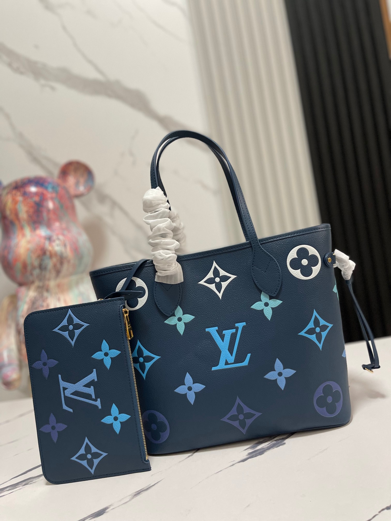 Louis Vuitton LV Neverfull MM-Decor Tote Bag Handbag