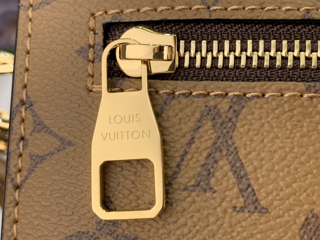 LOUIS VUITTON LV Pochette Metis 2 Way Shoulder Bag M44876 Monogram Reverse Brown