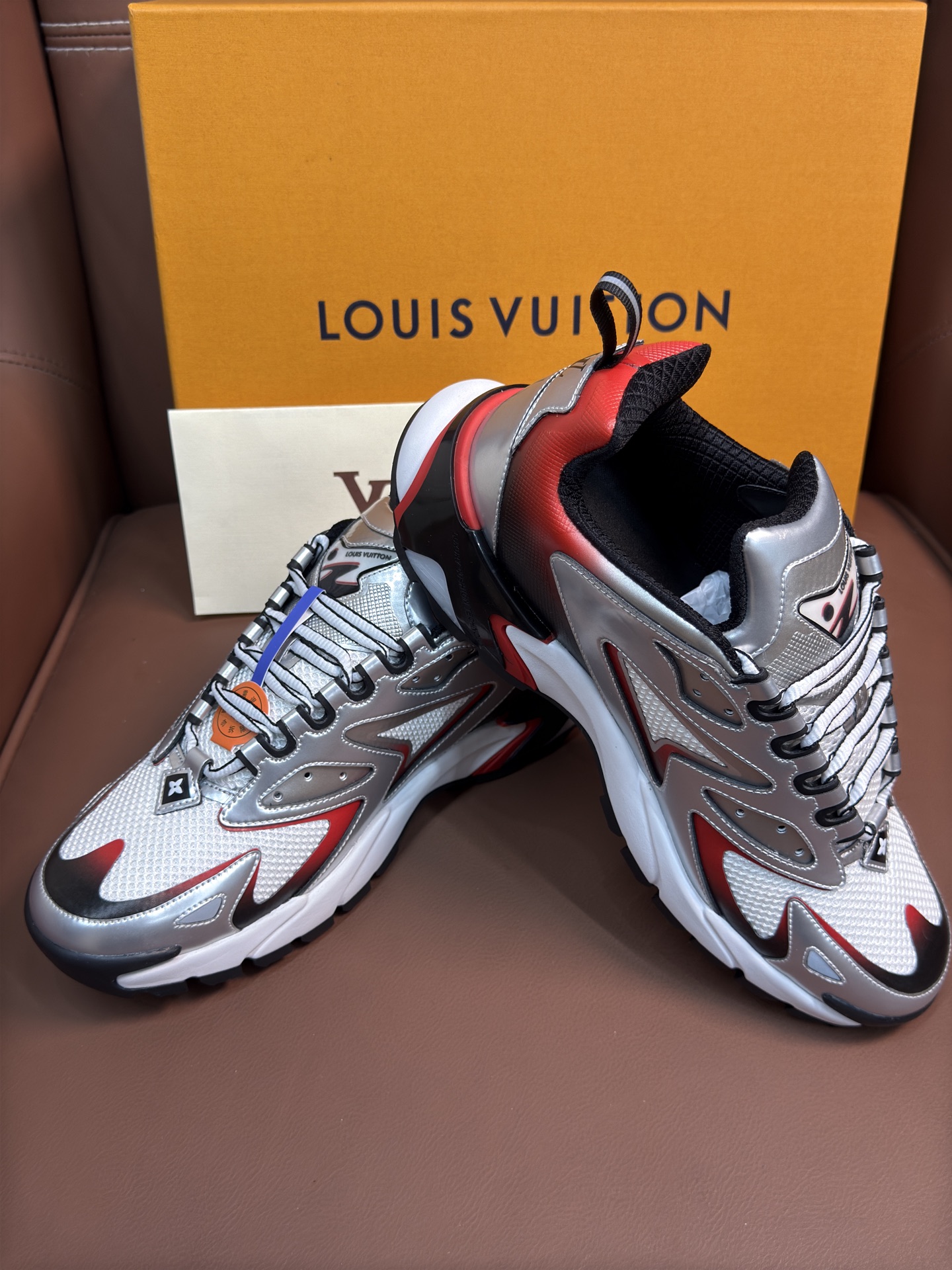 Louis Vuitton LV Runner Tatic Sneaker Colors Red