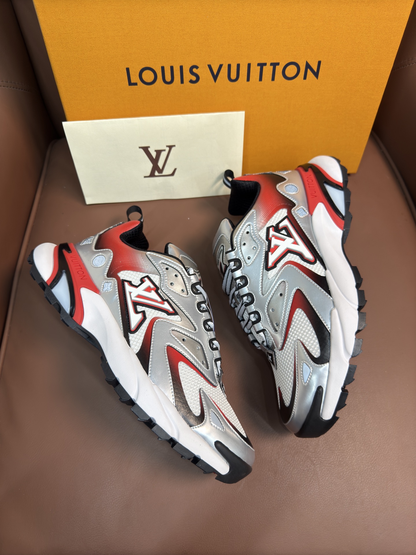 Louis Vuitton LV Runner Tatic Sneaker Colors Red