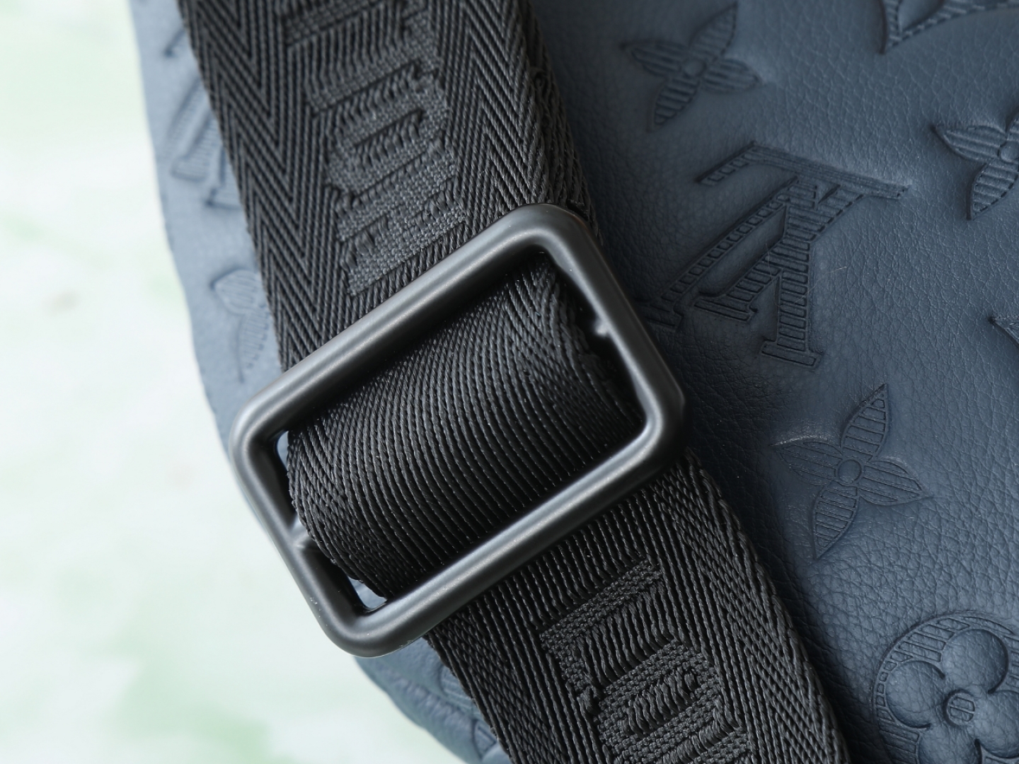 Louis Vuitton LV Rush Bumbag Navy Blue Monogram Shadow