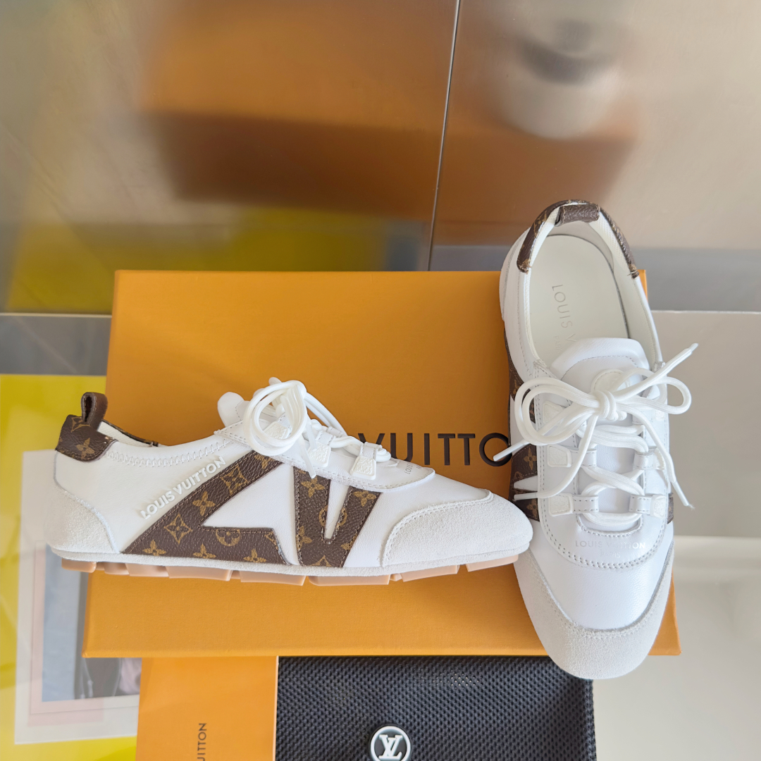 Louis Vuitton LV Sneakerina white - Women - Shoes | LOUIS VUITTON