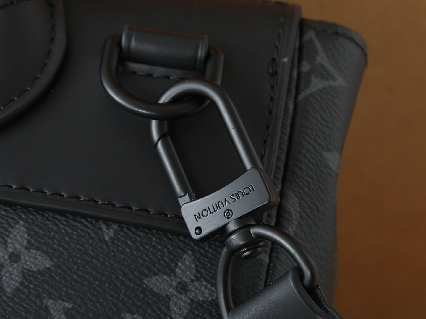 LOUIS VUITTON LV Steamer PM Black Taurillon Monogram Bag Best Quality