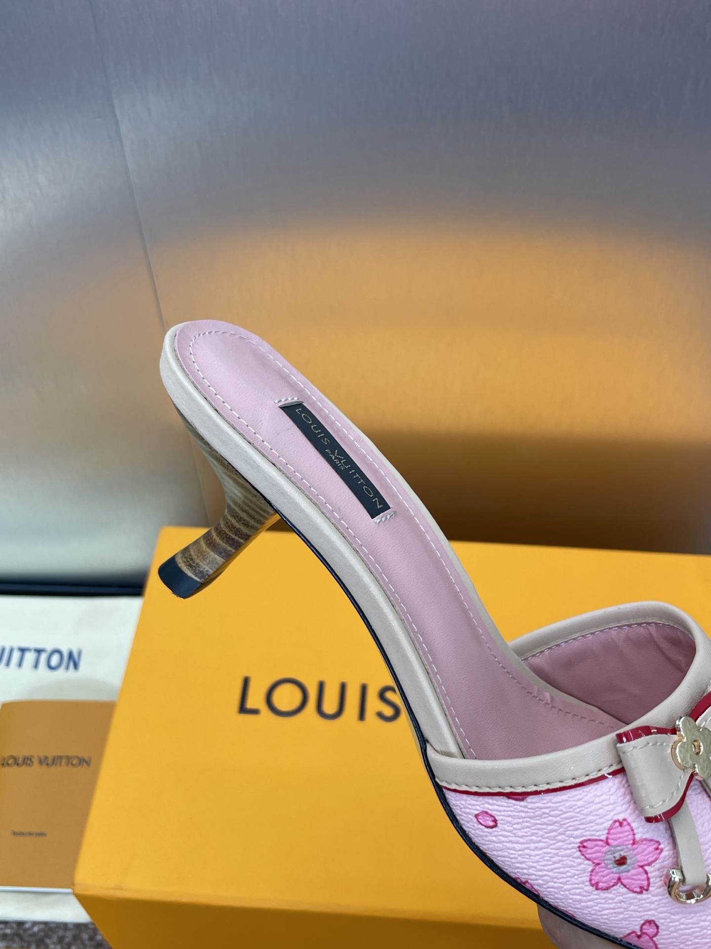 Louis Vuitton  LV X TM Lambskin Neo 6AM Mules 39 Light Pink Sold Out