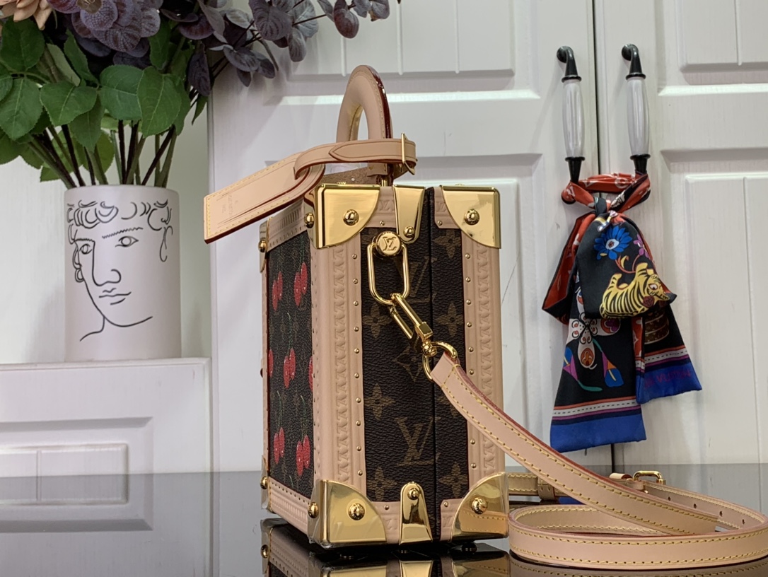 Louis Vuitton LV x TM Mini Square Trunk Cherry Other Monogram