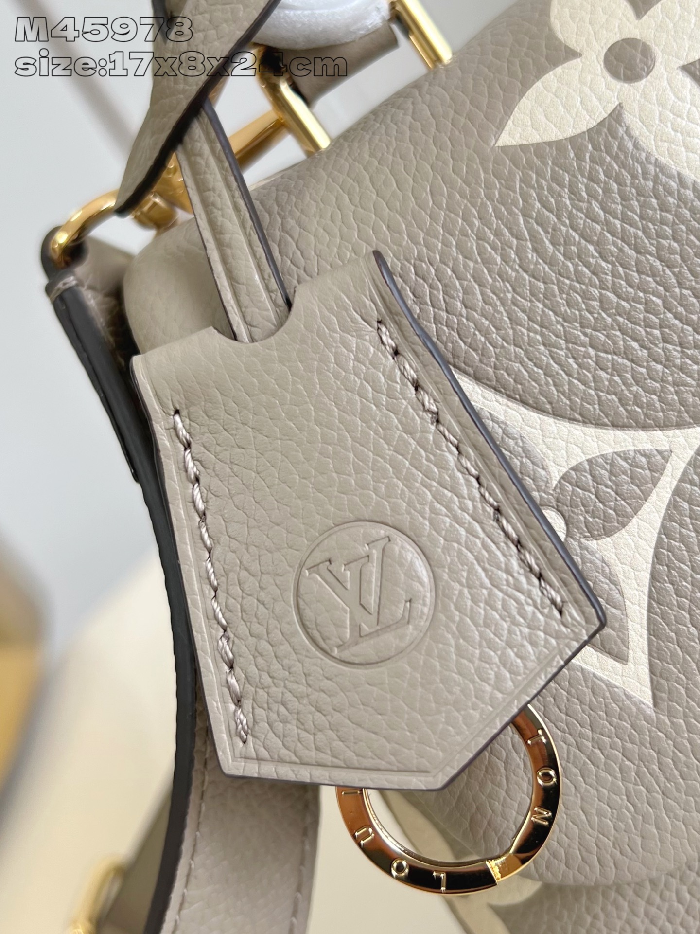 Louis Vuitton Medline BB Light Grey Women's Shoulder Bag