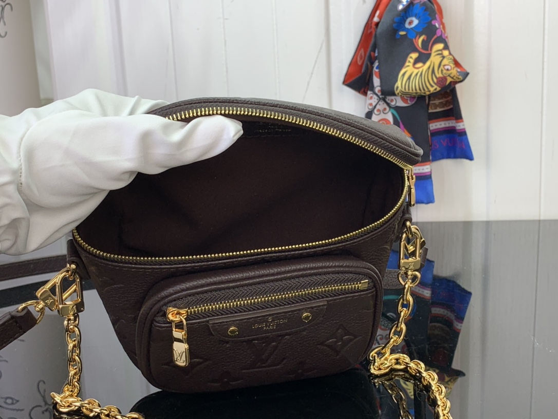 Louis Vuitton Mini Bumbag Monogram Empreinte Leather – Women