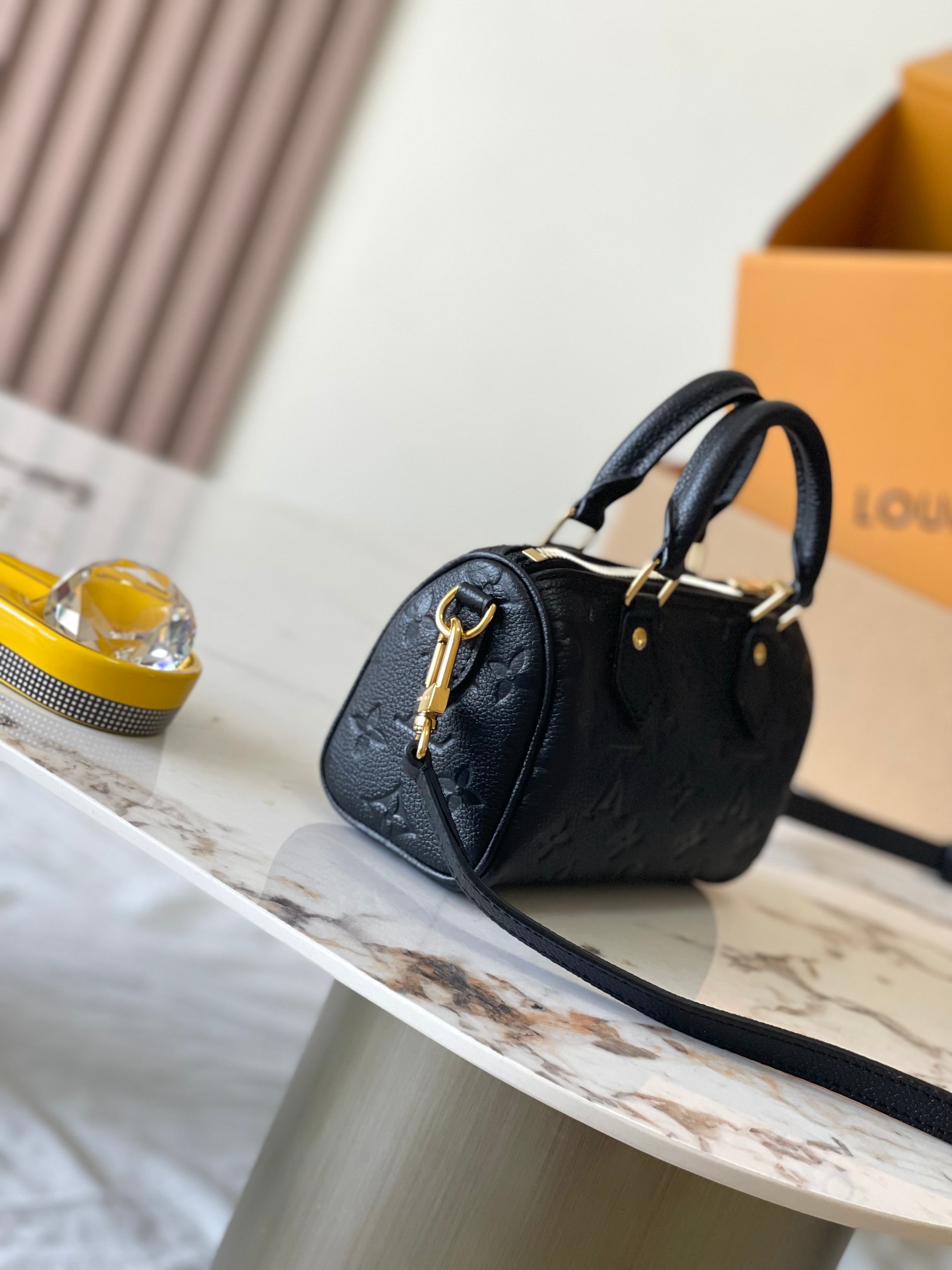 Louis Vuitton Monogram Empreinte Nano Speedy