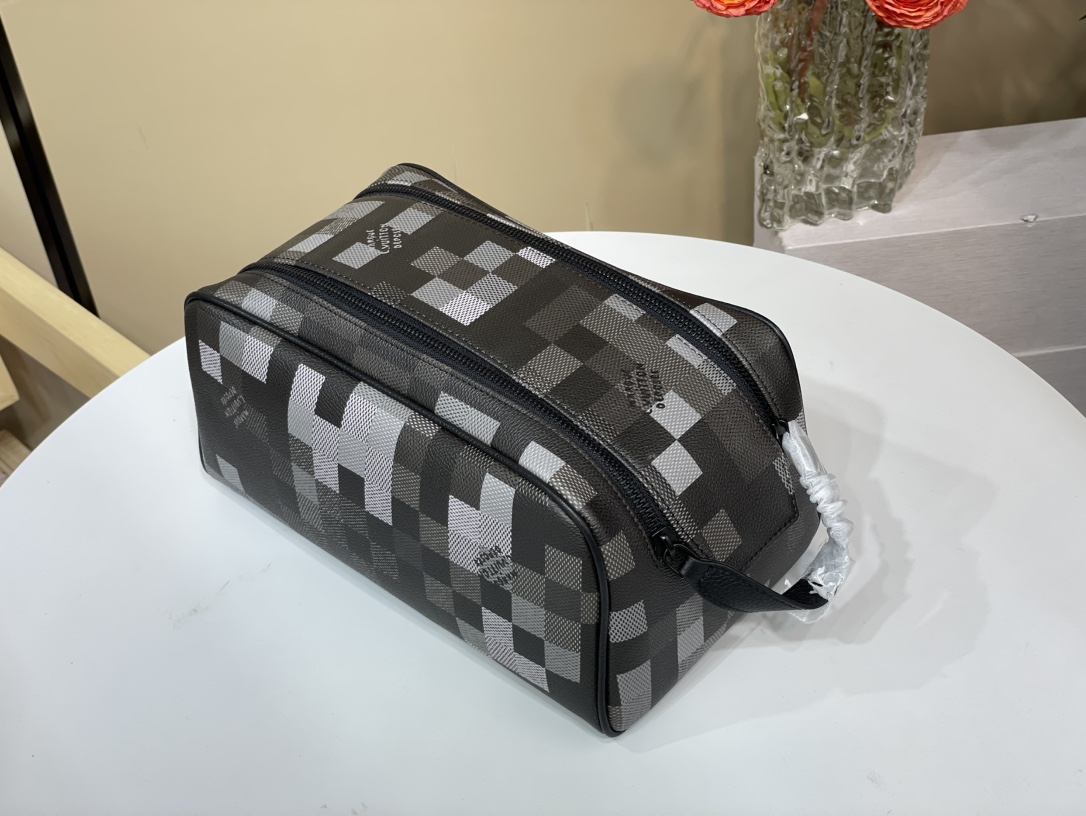 Louis Vuitton Monogram Macassar Travel Pouch