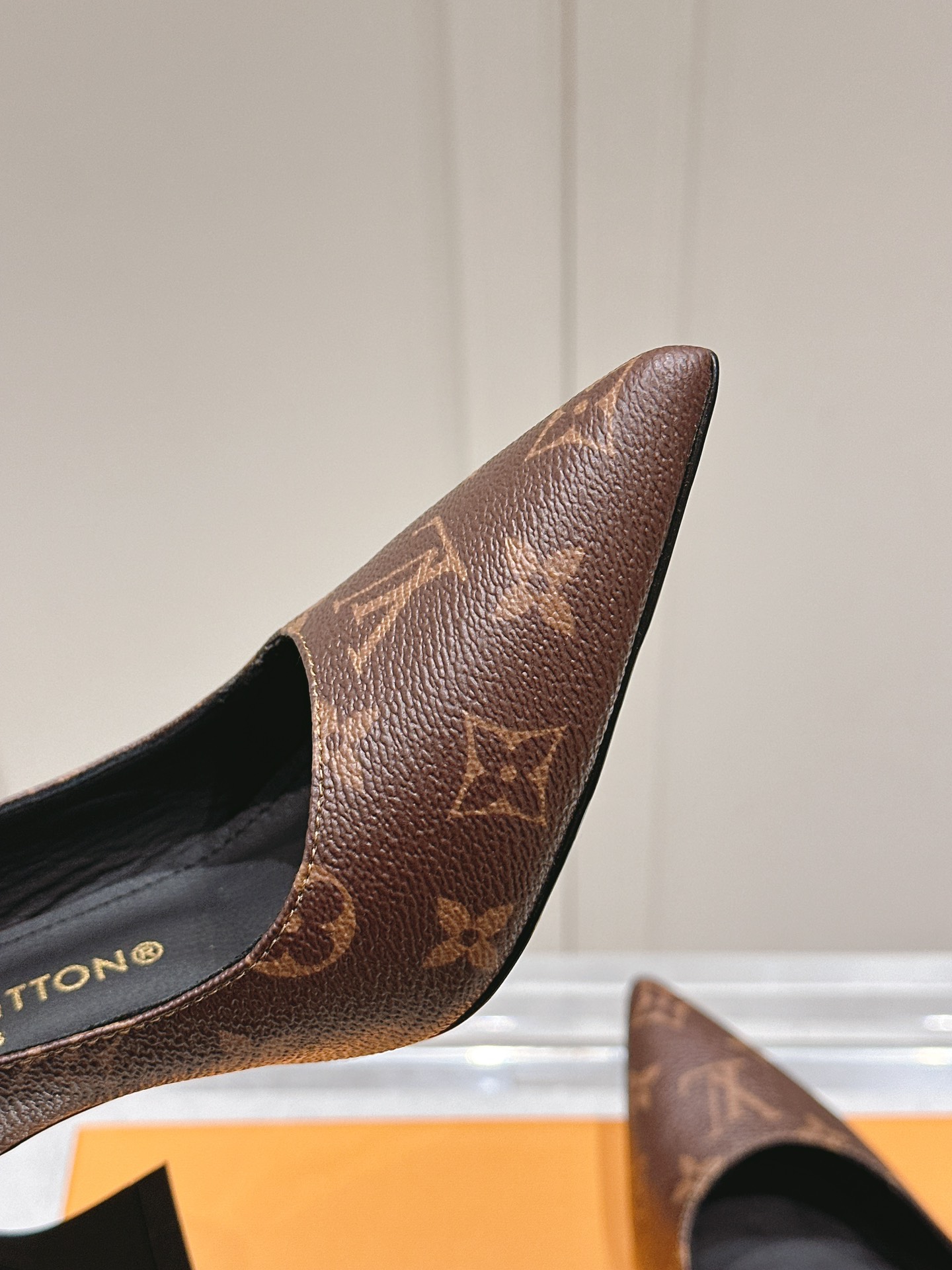 Louis Vuitton Monogram Slingback Pumps