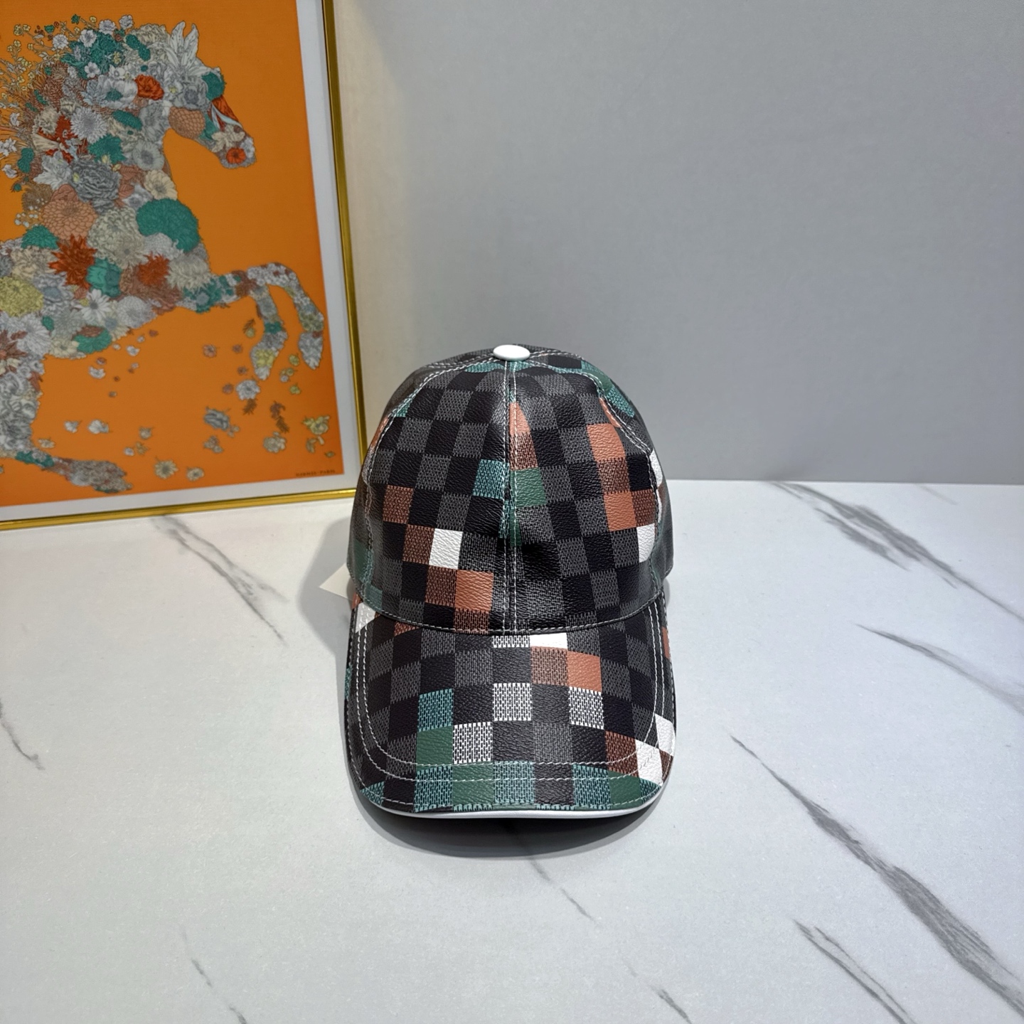 damier Louis Vuitton Checkered Cap - Louis Vuitton Damier Checkered
