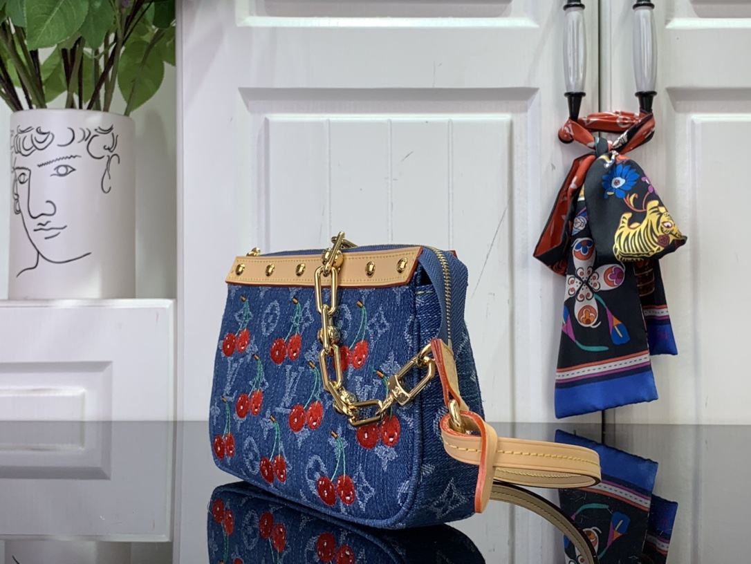 Louis Vuitton Murakami 2025 Cherry Denim