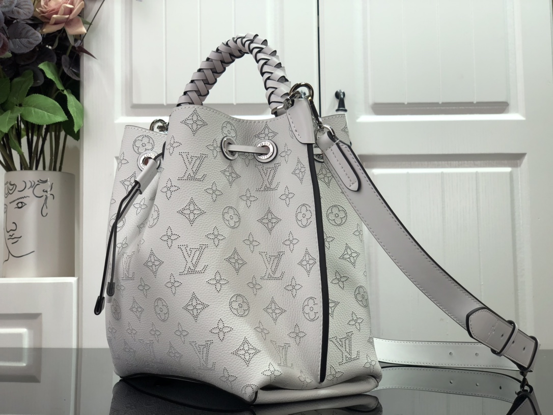 Louis Vuitton Muria Bucket Bag ' Grey'