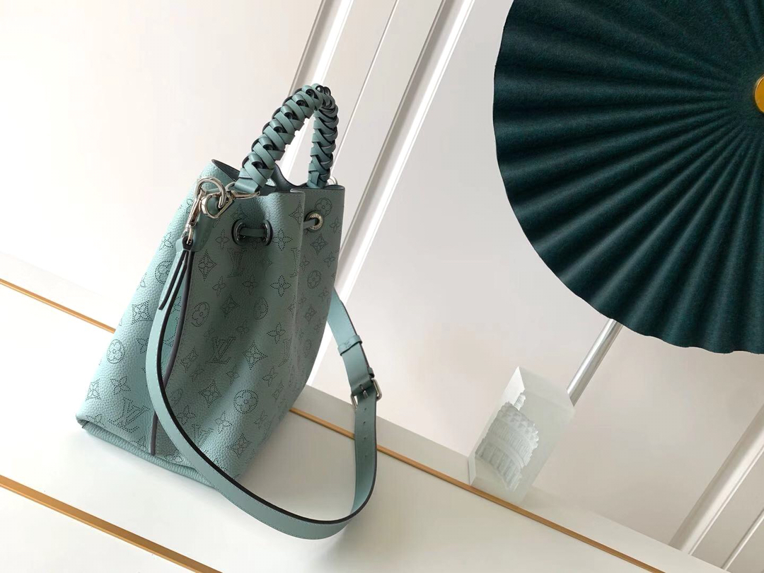 Louis Vuitton Muria Mahina Perforated Leather Handbag