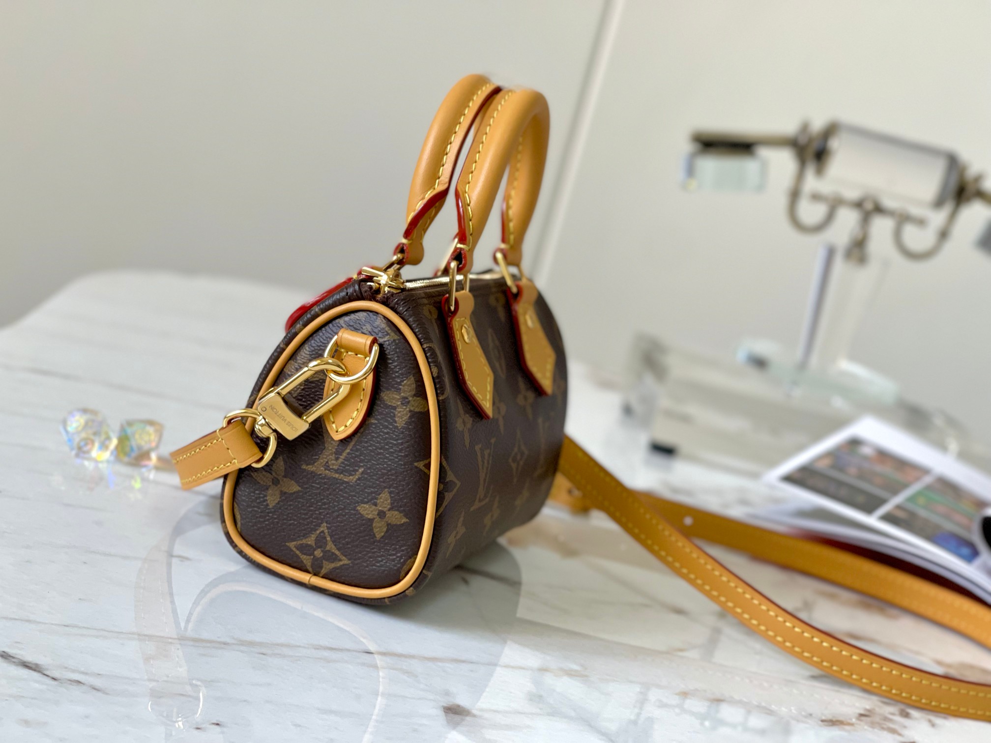 Louis Vuitton Nano Speedy Dating Monogram - Women - Small Leather Goods | LOUIS VUITTON