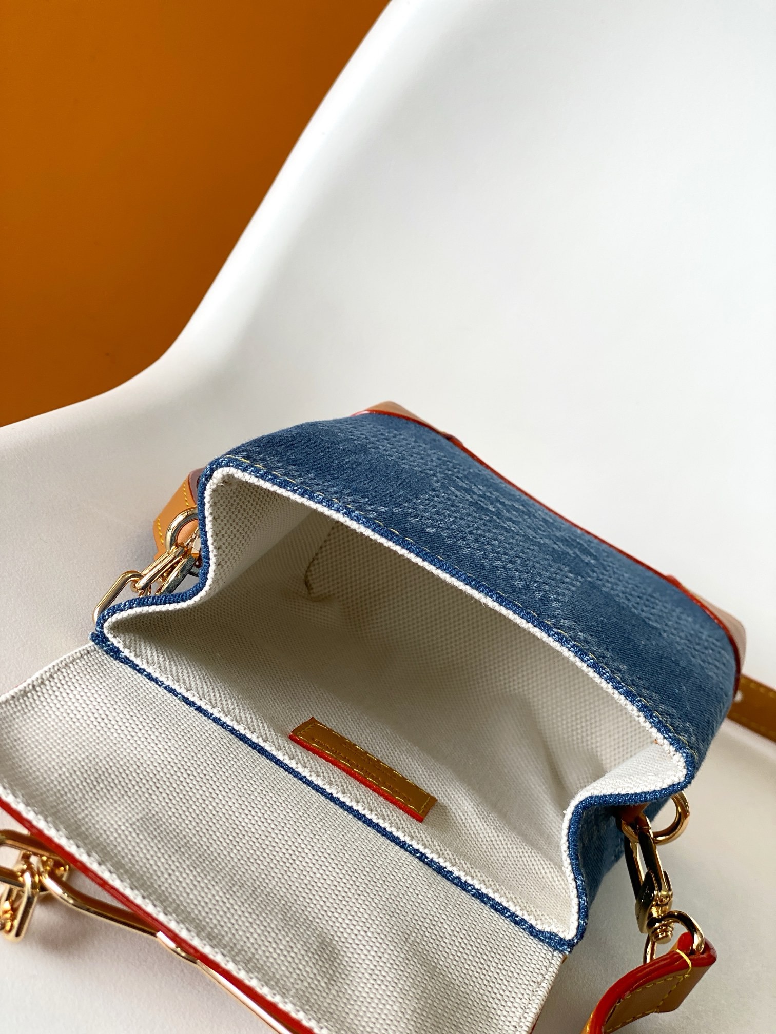 Louis Vuitton Nano Steamer Bag 'Blue' for Men