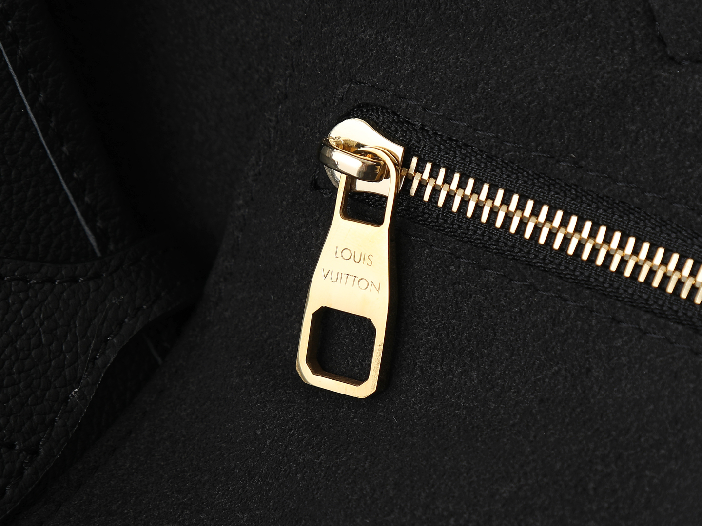 Louis Vuitton Neverfull MM 'Black Beige' Bag