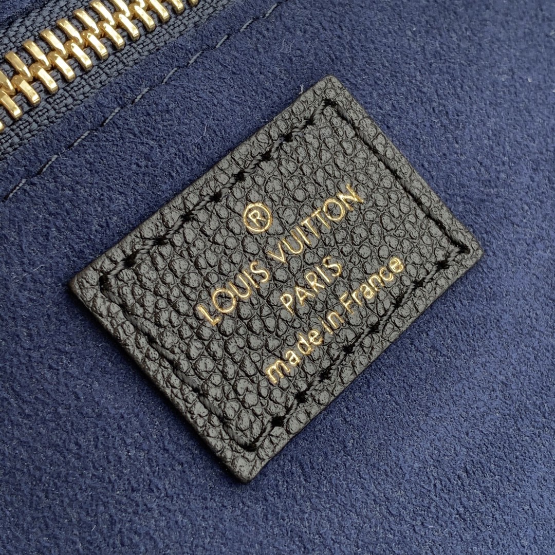 Louis Vuitton Neverfull MM Monogram Empreinte Black Bag