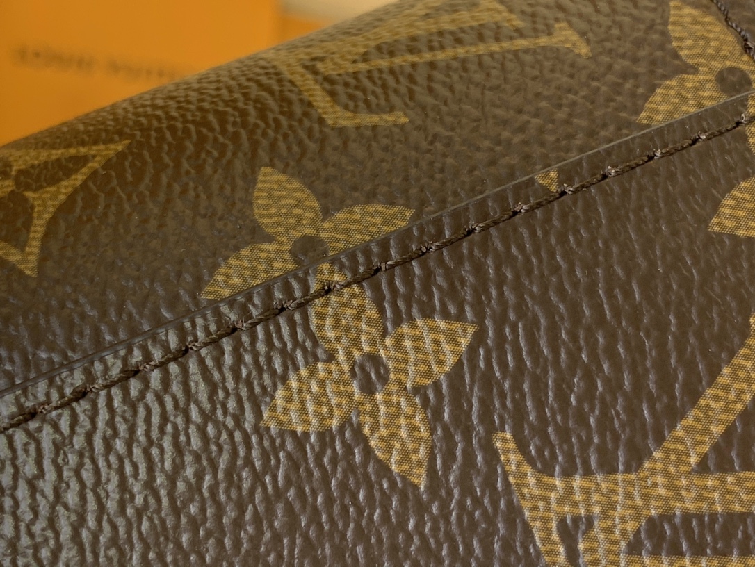 Louis Vuitton Nice Mini Monogram Canvas Bag Brown