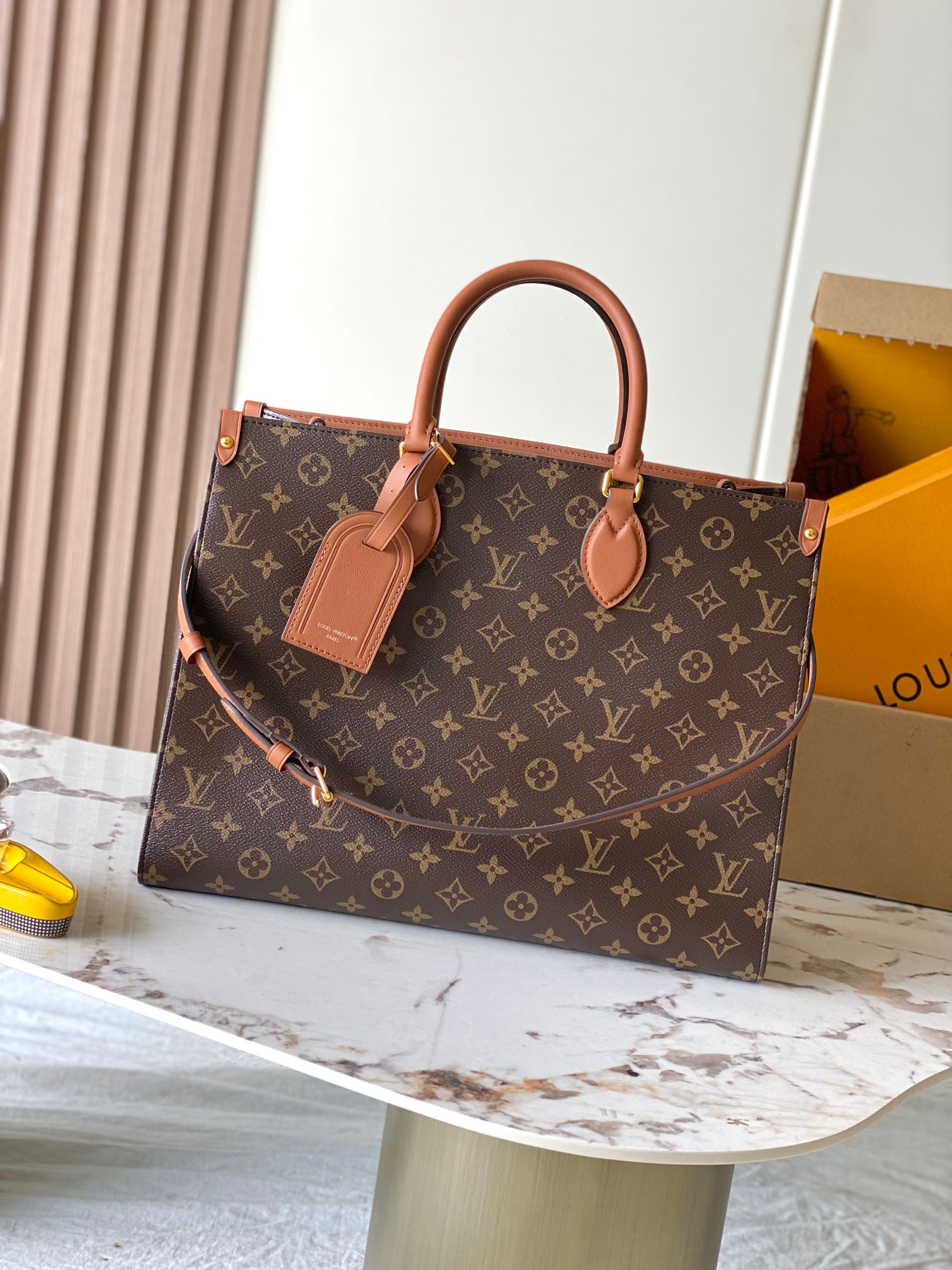 LV Brown Monogram Petit Sac