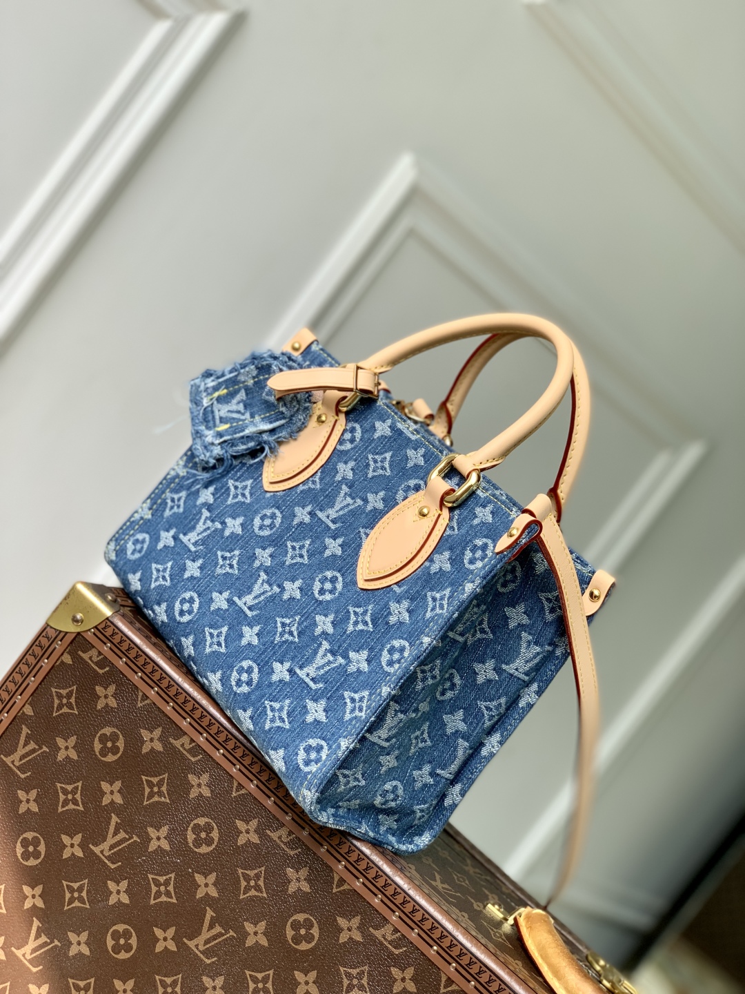 Louis Vuitton OnTheGo PM Monogram Denim - Women Bags | Louis Vuitton