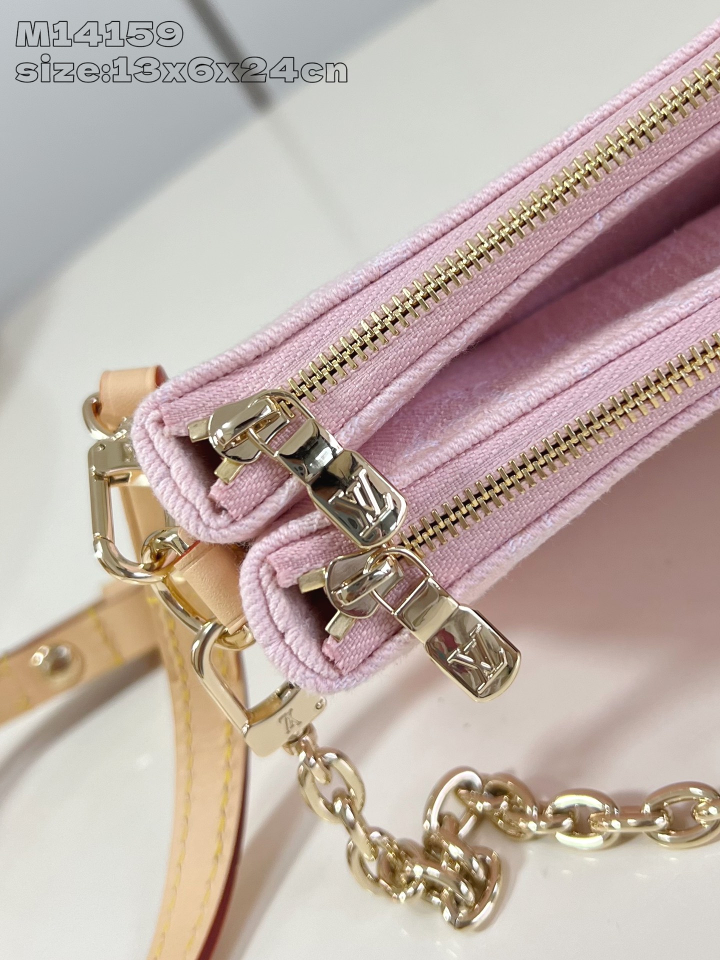 Louis Vuitton Pochette Liv Monogram Denim - Women - Small Leather Goods