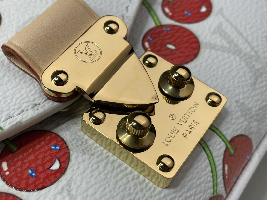 LOUIS VUITTON Pochette Métis East West Cherry Women's Handbag