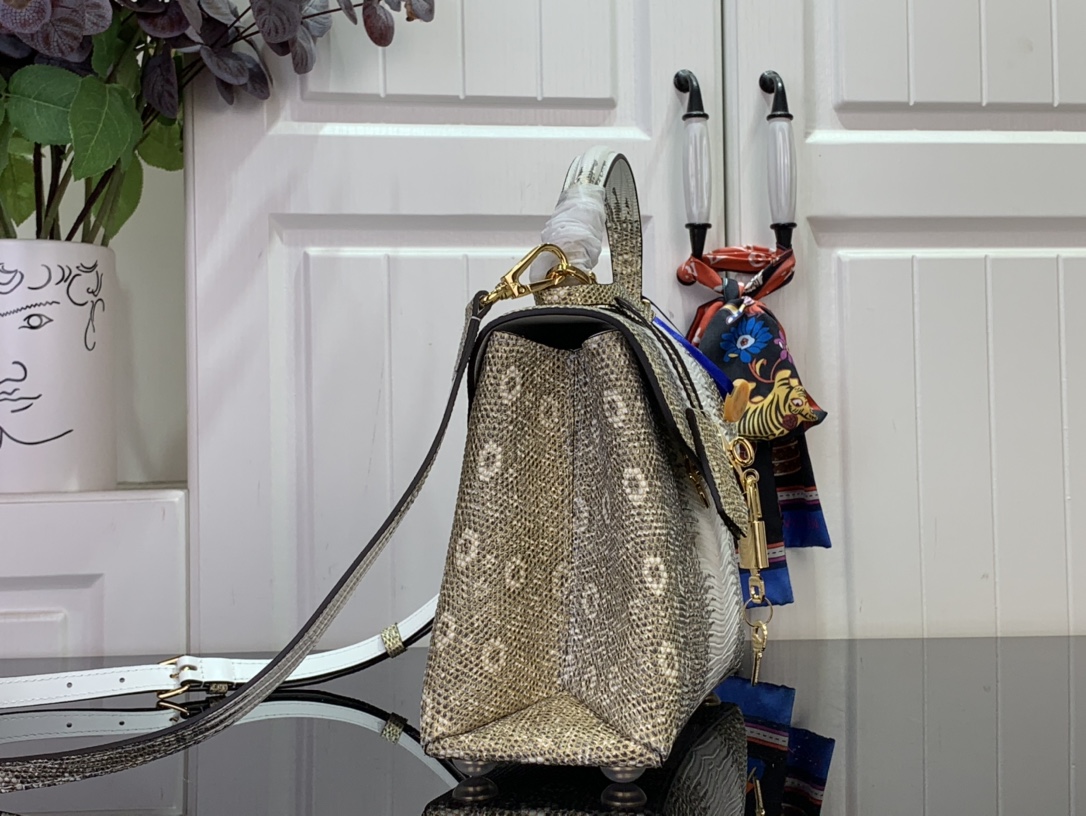 Louis Vuitton Rose des Vents Bag Ombre Lizard Mini Neutral