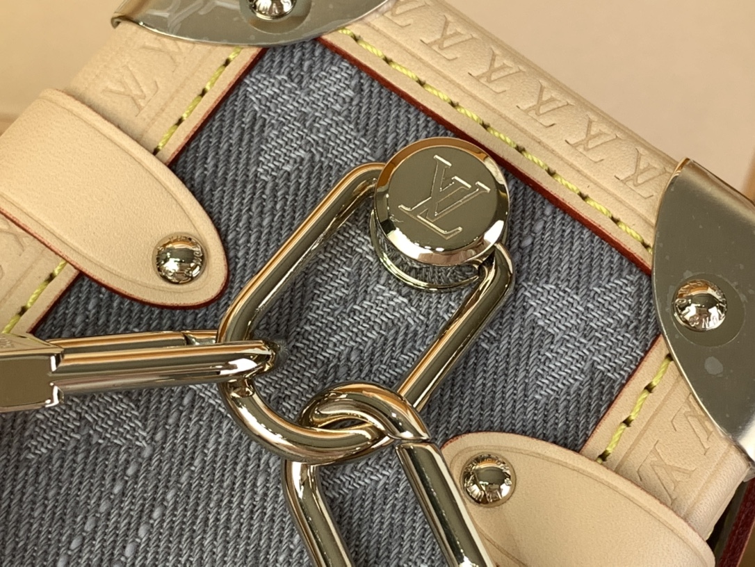 Louis Vuitton Side Trunk MM Monogram Denim - Bags and Small Leath