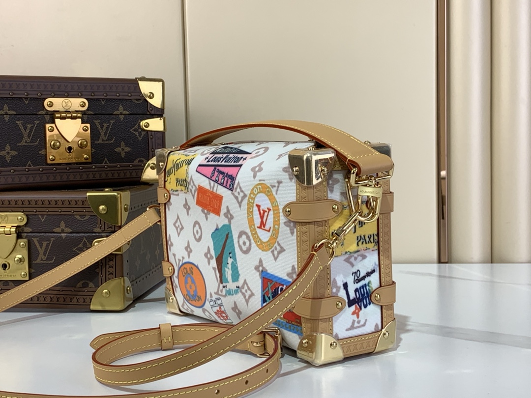 Louis Vuitton Side Trunk MM Other Monogram Canvas - Bags and