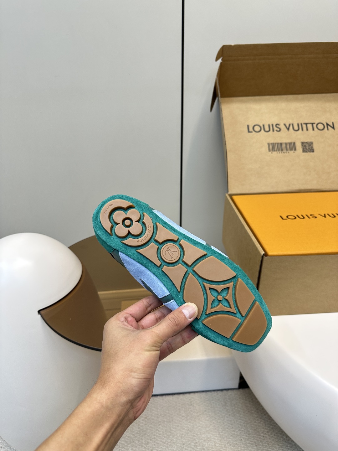 Louis Vuitton Sneakerina  Colors Green Louis Vuitton