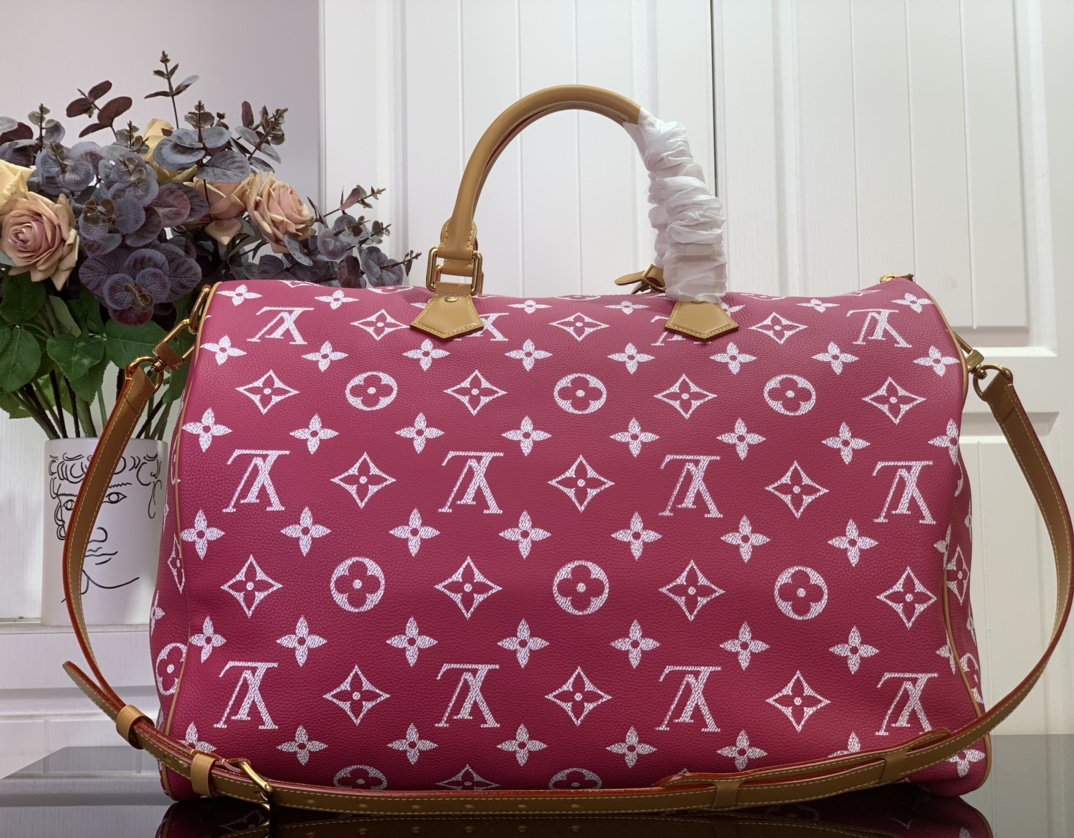 Louis Vuitton Speedy Bag P9 Bandoulière 40 Autres Cuirs Monogram Pink