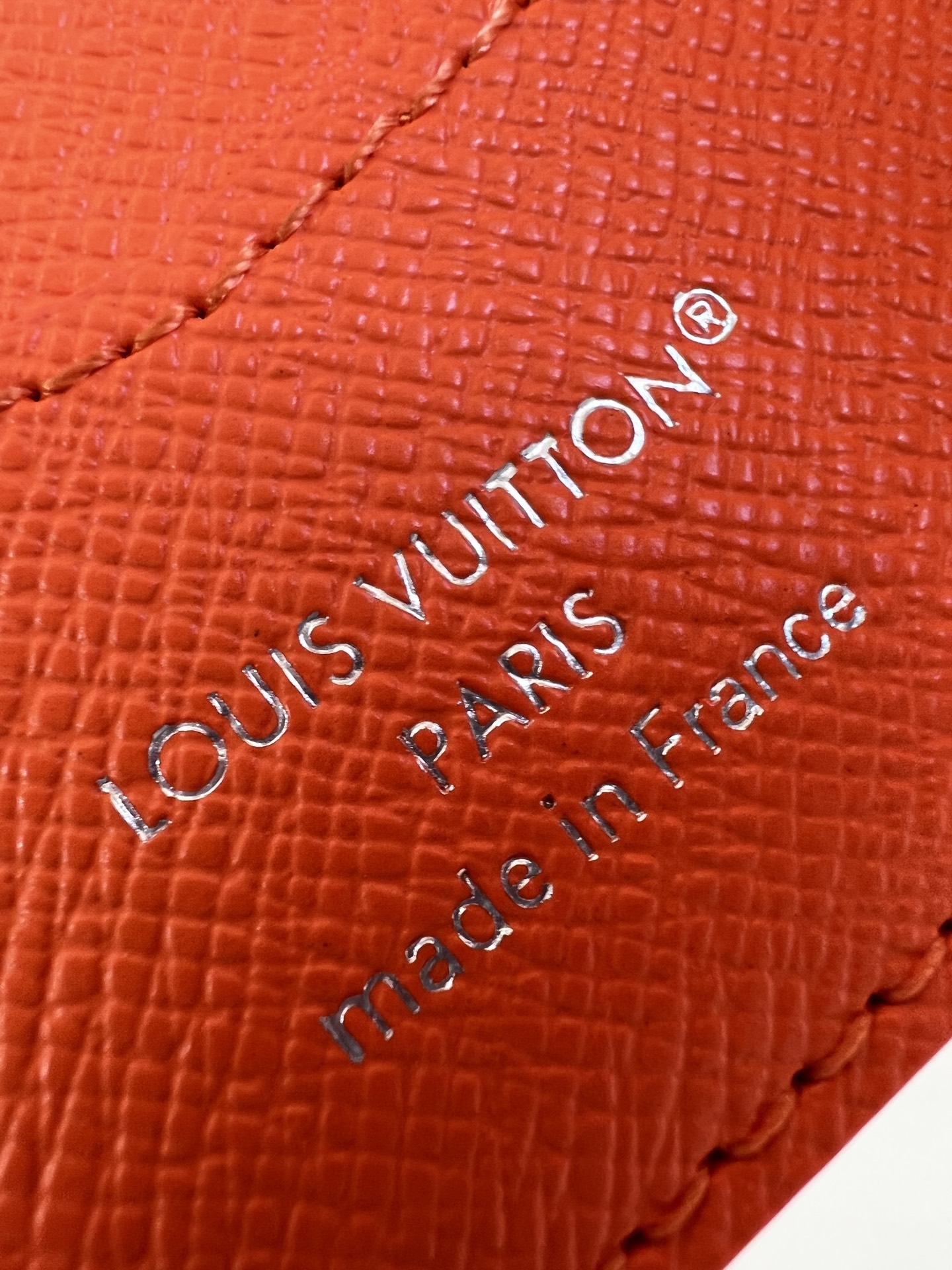 Louis Vuitton Tennis Slender Wallet Brick Red