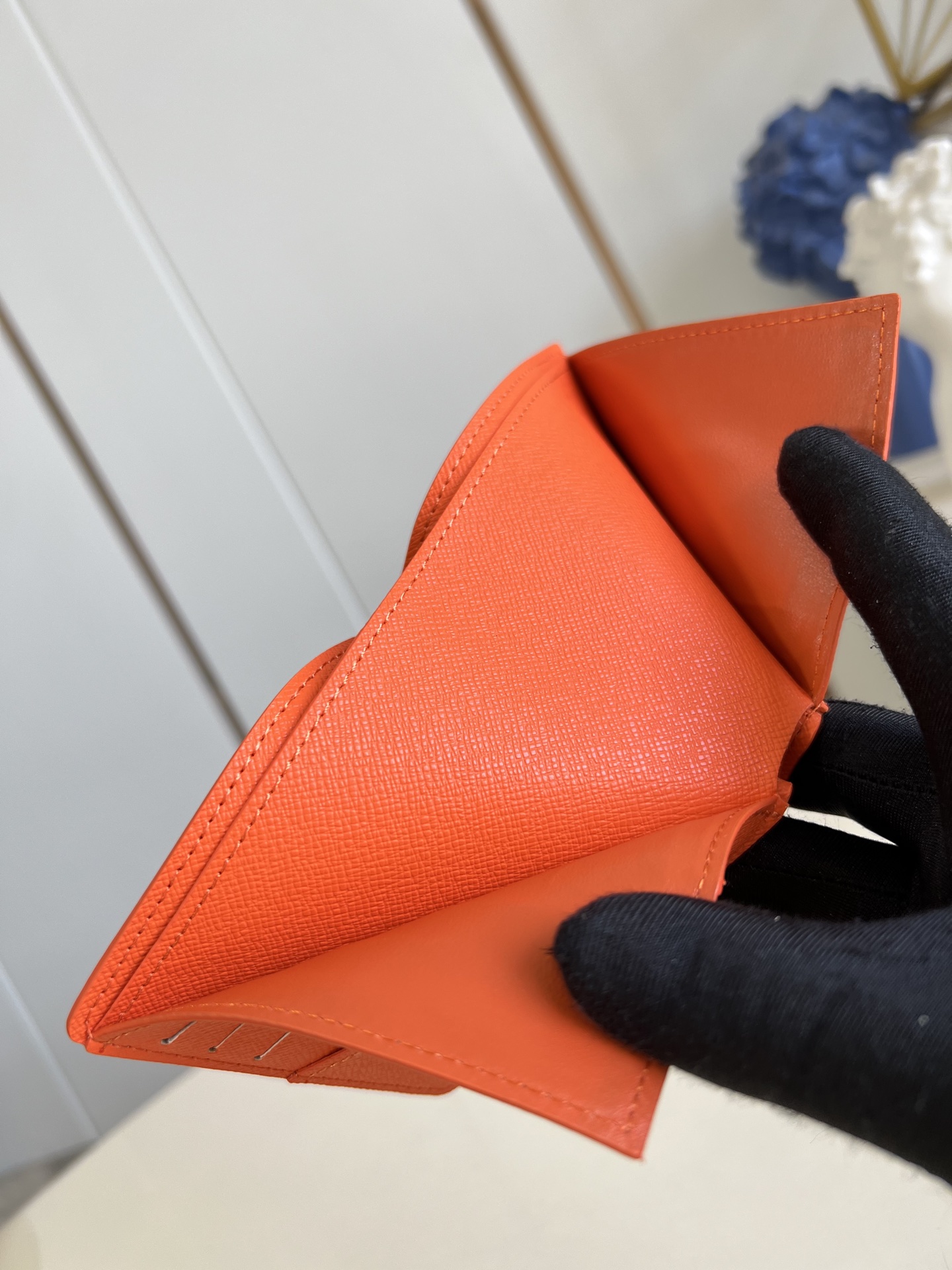 Louis Vuitton Tennis Slender Wallet Brick Red