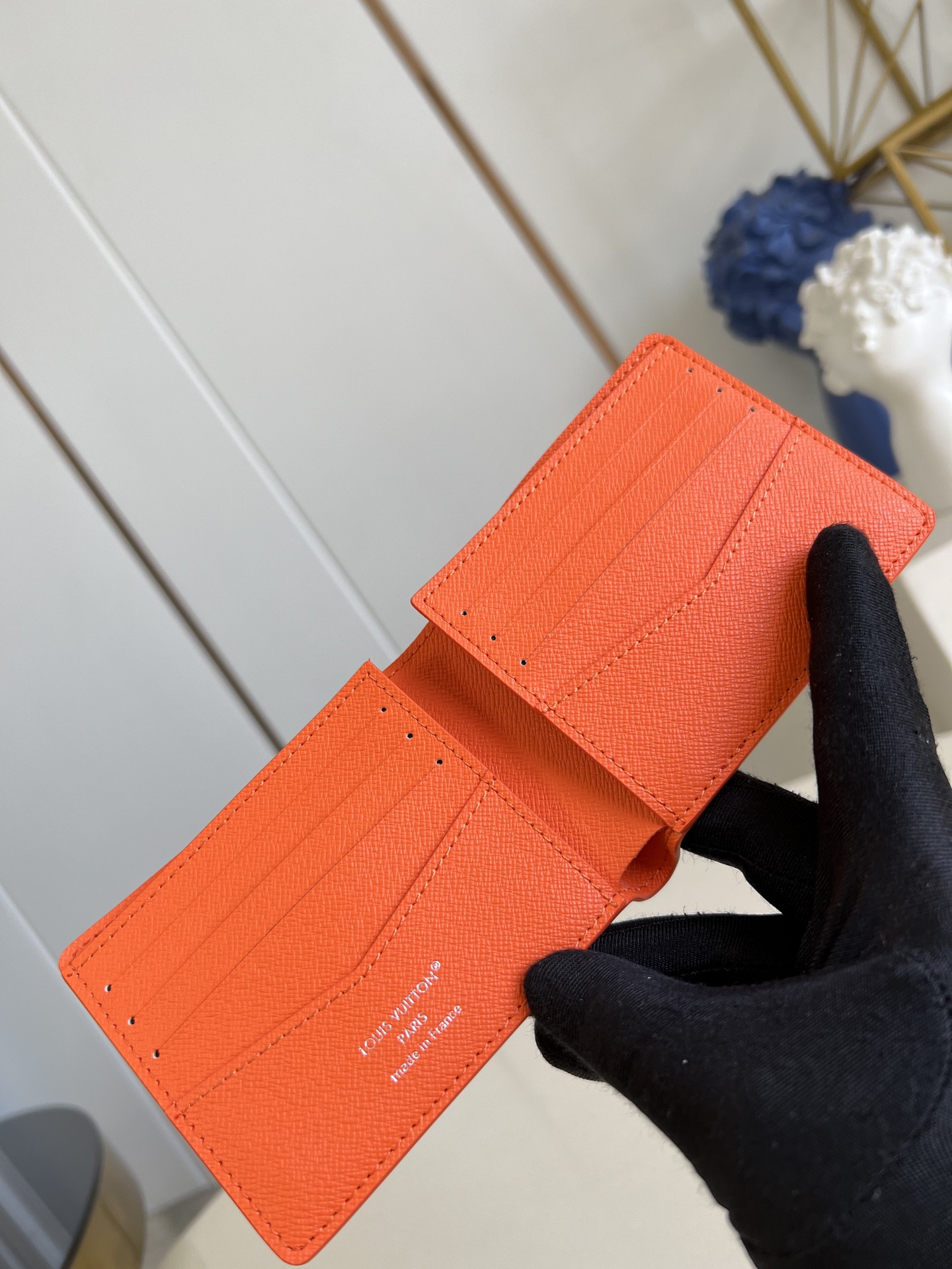 Louis Vuitton Tennis Slender Wallet Brick Red