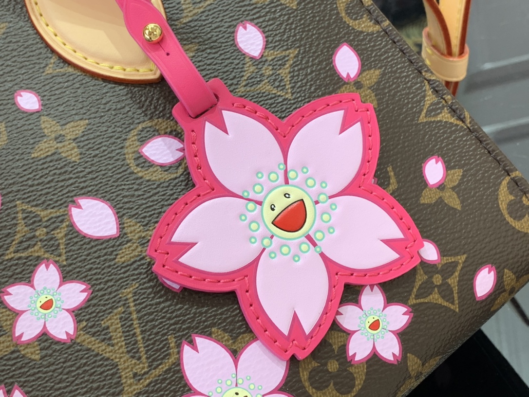 Louis Vuitton TM Onthego PM Tote Bag Cherry Blossom