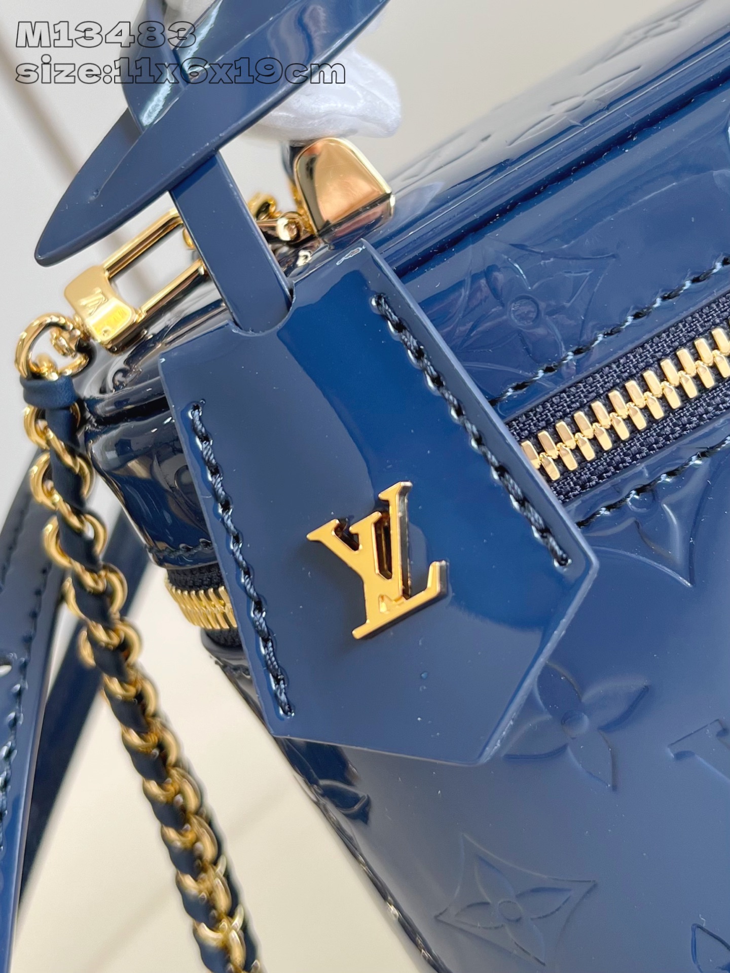 LOUIS VUITTON VANITY CHAIN POUCH M13483