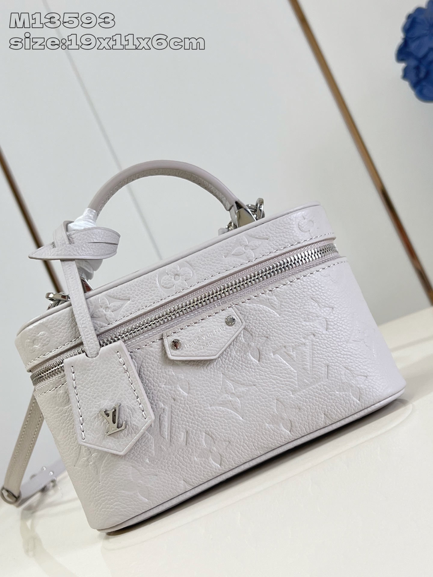 Louis Vuitton Vanity Chain Pouch Monogram Empreinte Leather - Women