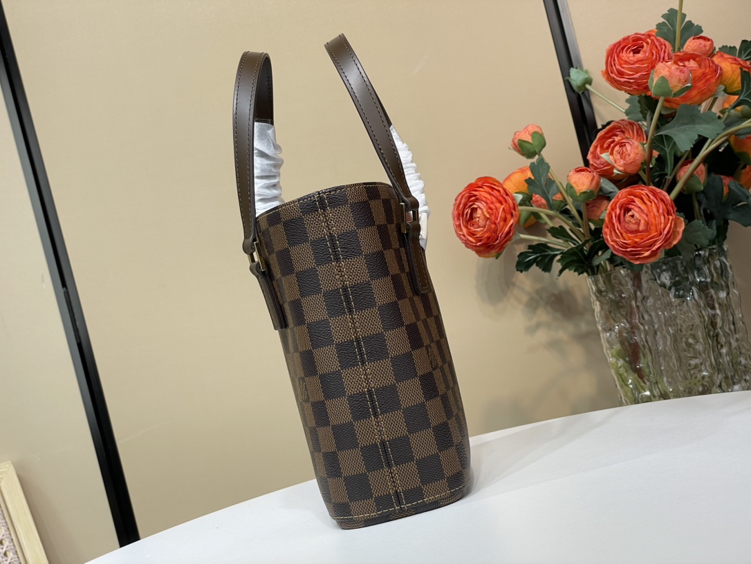 Louis Vuitton Vavin PM Handbag Brown N51175 Cloth