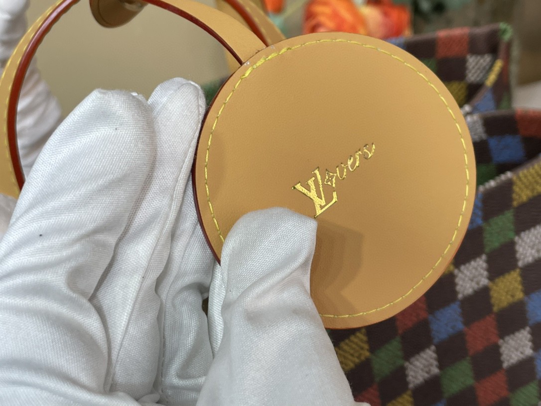 LOUIS VUITTON Vers Damier Ebene Shopper Bag MM