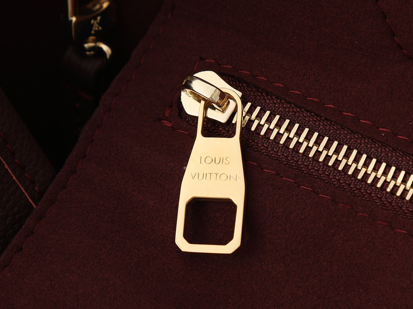 Louis Vuitton Wine Empreinte Leather Neverfull MM