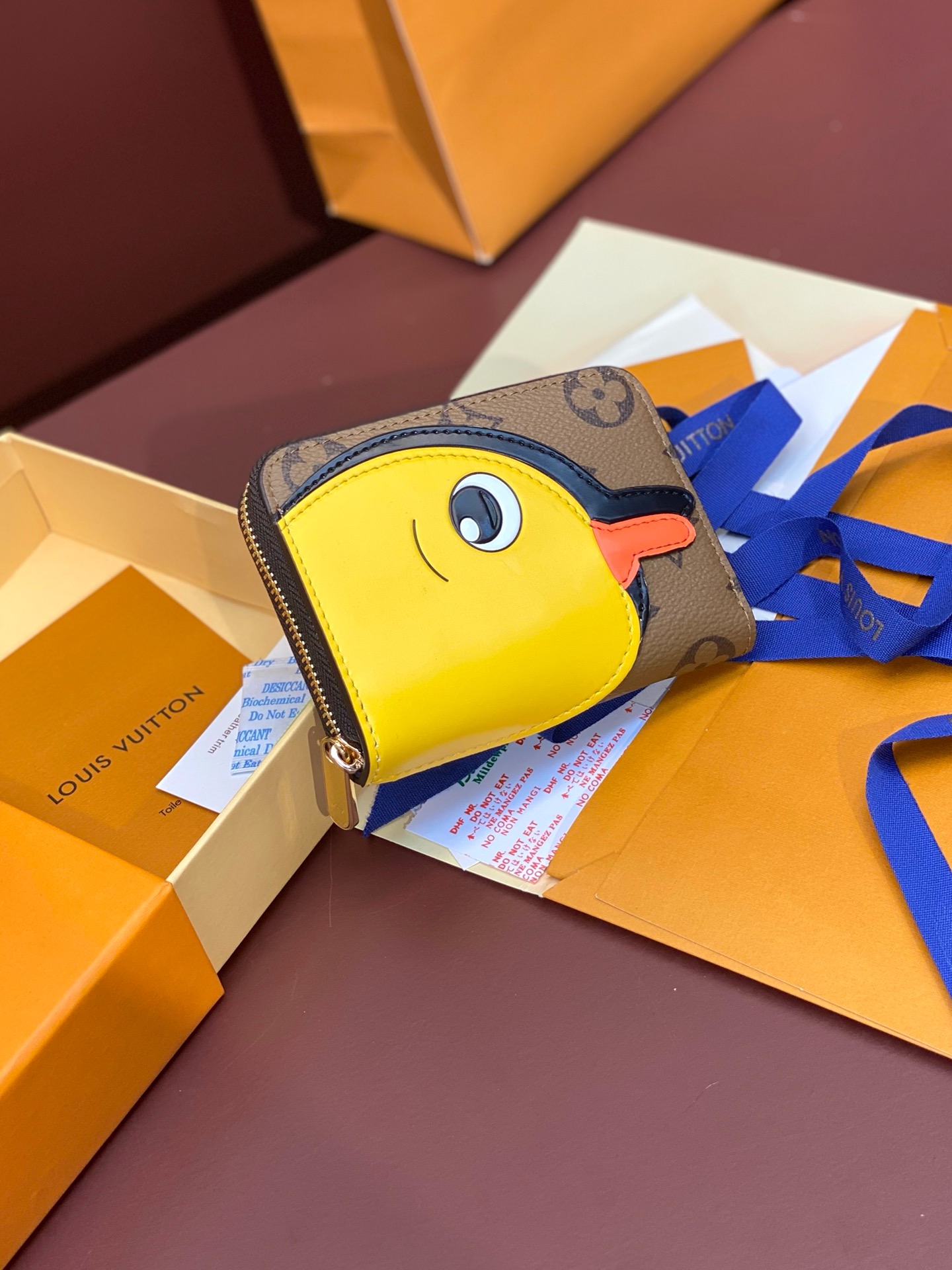 Louis Vuitton x Sun Yitian Zippy Coin Purse Monogram Reverse in Coated Canvas with Gold-tone - CN