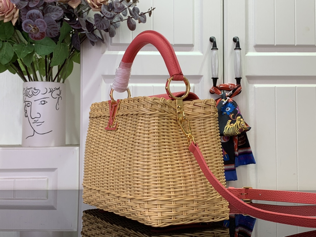 Louis Vuitton x Takashi Murakami Capucines Mini Bag