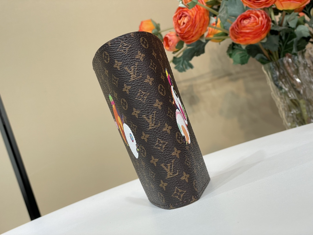 Louis Vuitton x Takashi Murakami Passport Cover