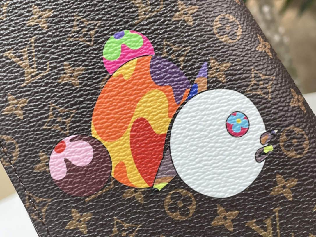 Louis Vuitton x Takashi Murakami Passport Cover