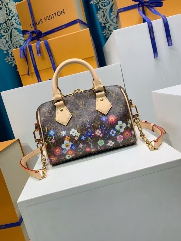 Louis Vuitton x Takashi Murakami Speedy Bandouliere