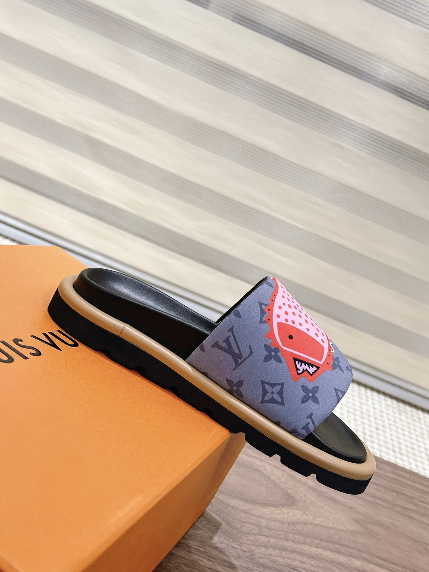 Louis Vuitton x Yayoi Kusama Sandalen aus Segeltuch -