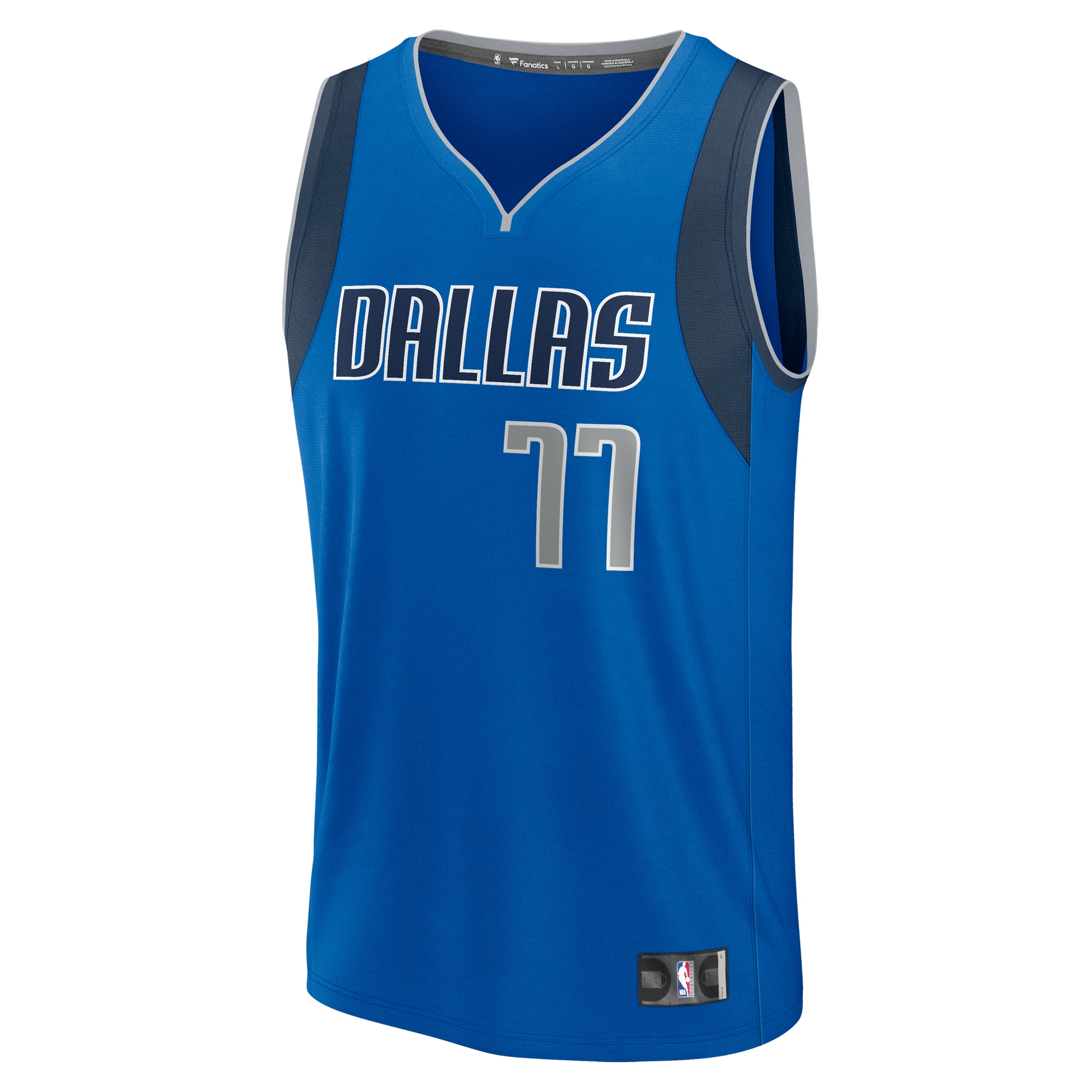 Luka DonÄiÄ‡ Dallas Mavericks Fanatics Youth Fast Break Replica Player Jersey - Icon Edition - Blue