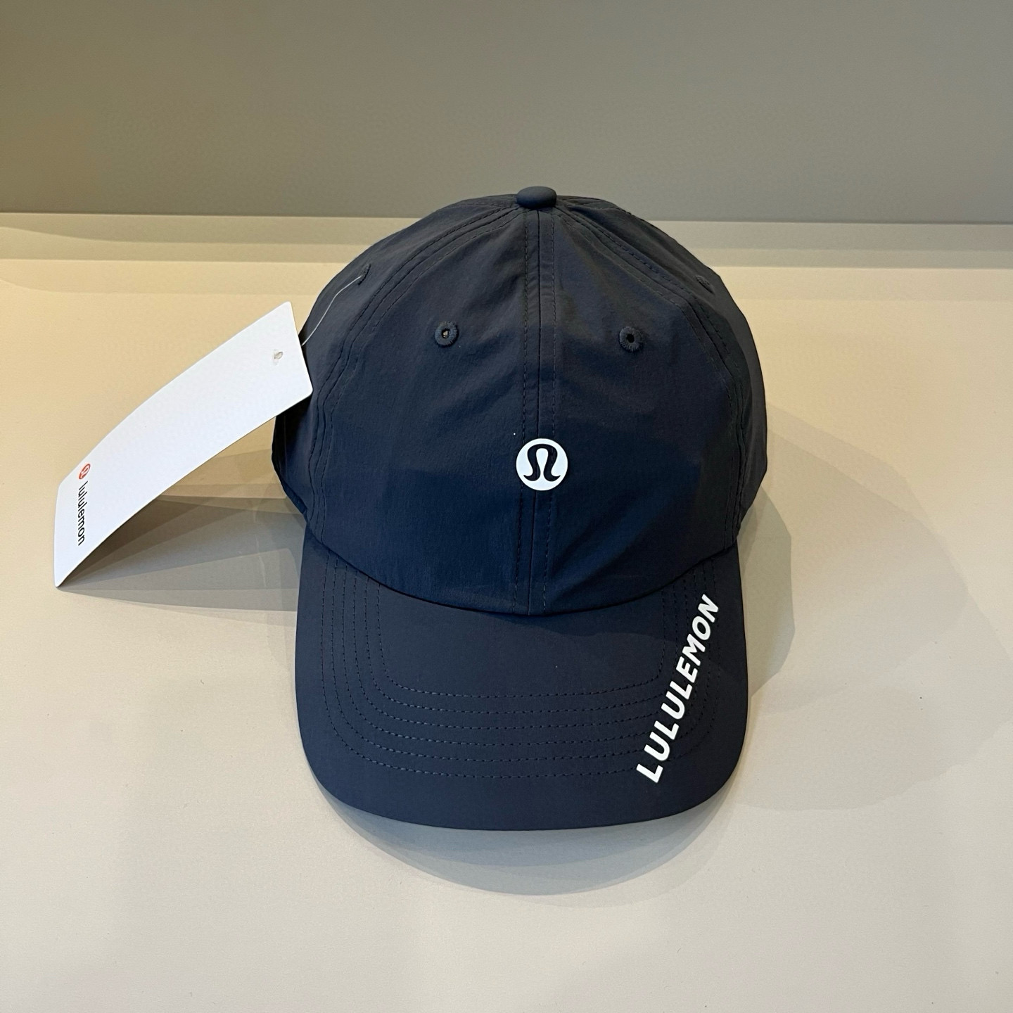 Lululemon Navy Running Cap - Lululemon Navy Lightweight Running Cap