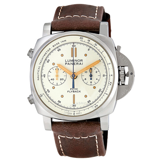 Luminor 1950 Ivory Flyback Chronograph Automatic Men's Watch